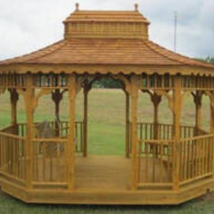 OVAL GAZEBOS | Hickory Pick'N  Gallery Image